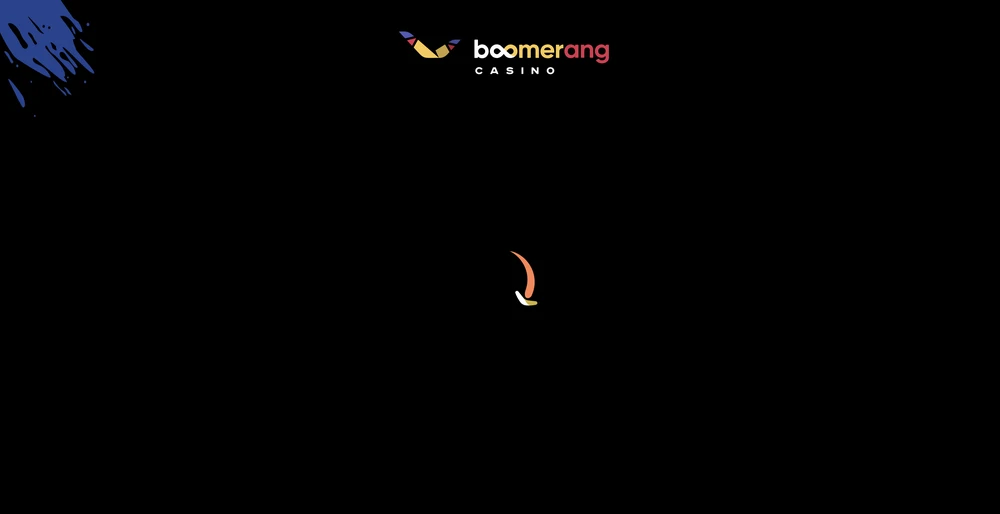 Boomerang Casino desktop screenshot